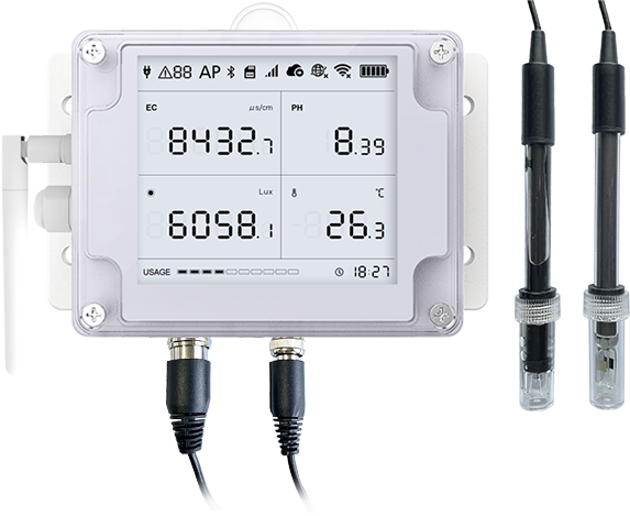 Professional 3 in 1 pH/EC/TEMP Meter Water Detector Multi